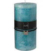 J-Line Bougie cylindrique azur xxl -150h