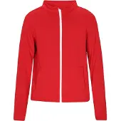 Mo ATHLSR Veste de survêtement rouge / blanc
