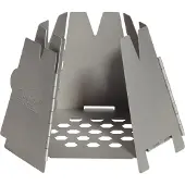Vargo Hexagon Stainless Wood Stove