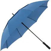 Doppler Parapluie 'Fiber Golf' beige clair / bleu ciel
