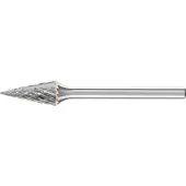 PFERD Broche de fraisage en carbure conique 6x13 mm Ø tige 3 mm, denture 3 PLUS pour les applications