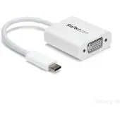 StarTech.com .com Adaptateur vidéo USB-C vers VGA - M/F - 1920x1200 / 1080p - Blanc