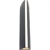 Lutec Applique murale d'extérieur LED LEO anthracite 30x6,5cm 5192701335 Eco-Light