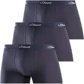s.Oliver Boxers marine / blanc