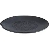 Aps Assiette "DARK WAVE, Assiettes, Noir