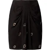 Pepe Jeans pour femme. PL901214 Jupe courte Emeric noir (XS), Casuel, Viscose
