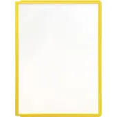 Durable plaque pochette SHERPA, format A4, cadre: jaune