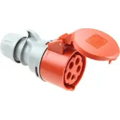 ELTECO Connecteur CEE, 32 A, 5 p, 6 h, IP44, borne sans vis, 1 pièce.