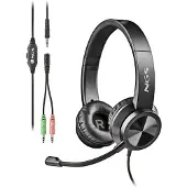 NGS MSX 11 PRO Casque de jeu stéréo filaire Noir pour Xbox PS PC