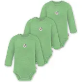 Normani Barboteuse / body 'Auckland' vert / mélange de couleurs