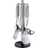 WMF Profi Plus Kitchen Set With Stand 7 Pieces Argenté