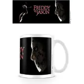 Freddy vs. Jason Mug de - Face Off - pour Indifférent - multicolore - Taille Standard