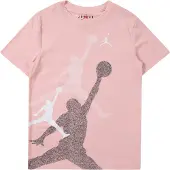 Jordan Gradient Stacked Short Sleeve T-shirt Rose 12 Years Enfants