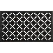 Relaxdays paillassons en caoutchouc (75 x 45 cm)