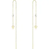 Tamaris Boucles d'oreilles or / transparent
