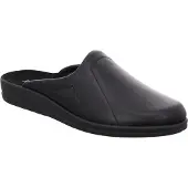 Rohde Herren Pantoufles Cuir Lekeberg 1558-90, Taille:45 EU, Couleur:Noir