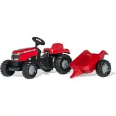 Massey-Ferguson Tracteur d'escalier RollyKid Massey Ferguson junior rouge