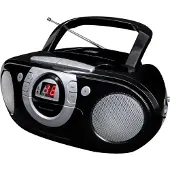 Soundmaster SCD5100 (AM, FM), Radio, Noir