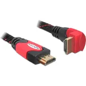 DeLOCK - 1.4 Câble HDMI haute vitesse - coudé unidirectionnel - 5 m