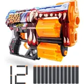 Zuru Lanceur de fléchettes - - X-SHOT Dread - Canons rotatifs doubles - 7 designs - Portée 27 m