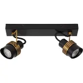 Lucide Éclairage de plafond Tundran Noir