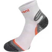 Normani Chaussettes de sport gris / anthracite / orange / blanc