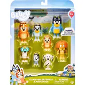 Moose Bluey Figure 8 Units Multicolore Enfants