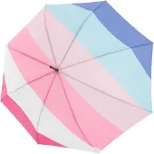 Doppler Parapluie bleu / rose / rose / blanc