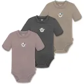Normani Barboteuse / body 'Tihoi' beige / rose / noir / blanc