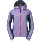 Schöffel Veste outdoor 'Ryten' pétrole / lilas / rouge / blanc