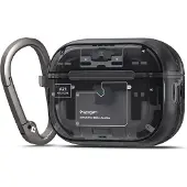 Spigen ACS05593, Étui pour écouteurs + casque, Noir, Gris
