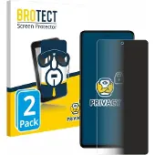 BROTECT Film anti-regards Anti-Spy Privacy Film de protection contre la lumière bleue (Xiaomi Redmi Note 12 Pro+), Téléphone portable : film de protection, Bleu