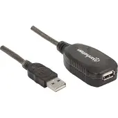 Manhattan Manha-150958 Usb-a Cable 20 M Argenté