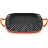 Le Creuset La Fonte émaillée gril 30 cm, orange