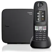 Gigaset E630 - Téléphone sans fil avec ID d'appelant - DECTGAP - noir