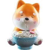 Plastoy Mogu Mogu Pets - Tirelire Shiba Ramen