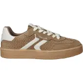 Tamaris Chaussure folklorique camel / blanc