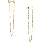 Glanzstücke Boucles d'oreilles or / transparent