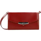 PICARD Pochette 'Dolce Vita' rouge cerise / argent