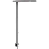 MAUL lampe à poser MAULjaval LED 4.000 K dimmable pied à pince 120 cm argent