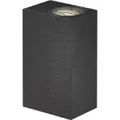 Nordlux Asbol Kubi, Noir, Transparent