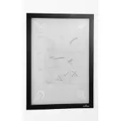 Durable Cadre d'information WALLPAPER DURAFRAME, A4, formats portrait et paysage, kit de recharge inclus, noir