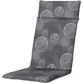 Madison Coussin de Chaise Extérieure Madison Universal Circle Grey (Dossier Haut)