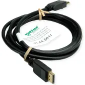 ROLINE GREEN Roline 11445813 5 M Displayport Noir