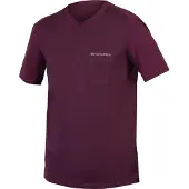 Endura Gv500 Foyle T Gravel Short Sleeve Jersey Violet M Homme