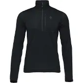 Black Diamond Coefficient Lt Qz Full Zip Fleece Noir L Homme