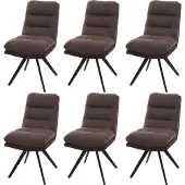 Mendler Chaise de salle à manger -G66 (lot de 6)