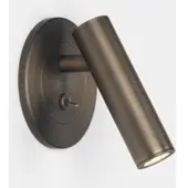 Astro Enna Applique Murale LED Encastrée avec Interrupteur Bronze