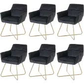 MCW Chaise de salle à manger -F37 (lot de 6)