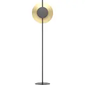 Eglo Lampe sur pied à LED Tocina noir avec or